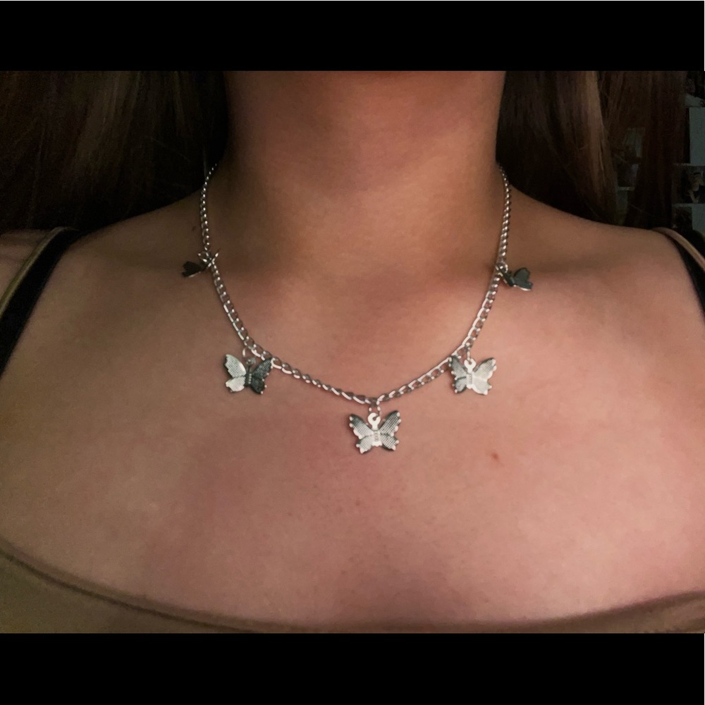 5 Butterfly Necklace